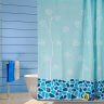 Штора для ванной Growing синяя фото 1