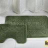 Комплект ковриков ТН зеленый фото 1
